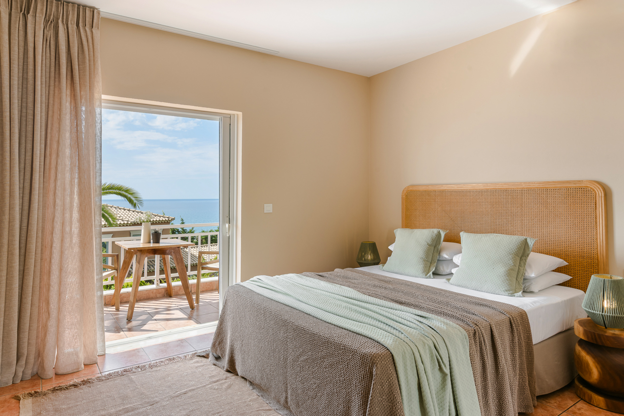 Villa Rosa Apartments Kefalonia - Deluxe Studio Sea View